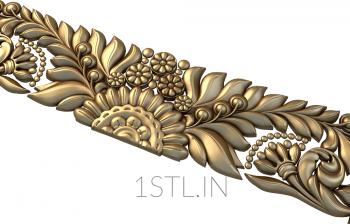 Horisontal panel (PG_0013) 3D model for CNC machine